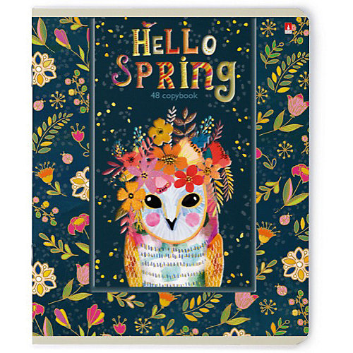 Тетрадь Альт Hello Spring, 48 листов, клетка, 5 шт от Альт