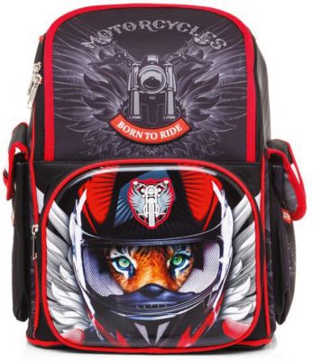 Ранец Hatber Comfort school, Moto-beast