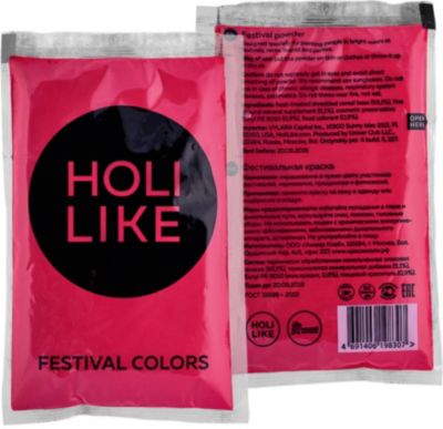 Краска холи Holi Like, малиновая