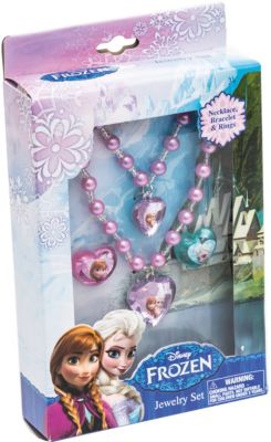 Die Eiskönigin Frozen Anhänger mit Halskette Anna Elsa Disney Silberfarben