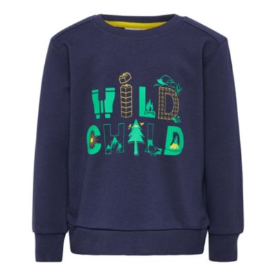 Sweatshirt dunkelblau Gr. 86 Jungen Kleinkinder