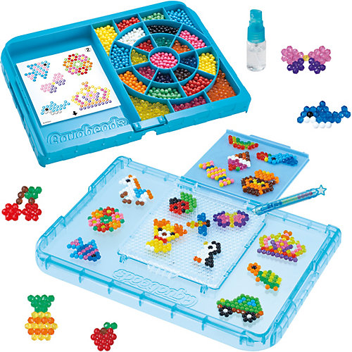 Игровой набор Aquabeads "Студия новичка с формой-перевертышем", 840 бусин (аквамозаика) от Эпоха Чудес