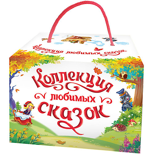 Коллекция сказок 6 панорамок-малышек, в сундучке от Malamalama