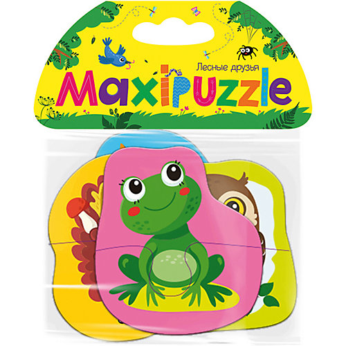 Мягкий пазл Malamalama Maxipuzzle "Лесные друзья" от Malamalama