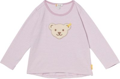 Langarmshirt flieder Gr. 110 M�dchen Kleinkinder