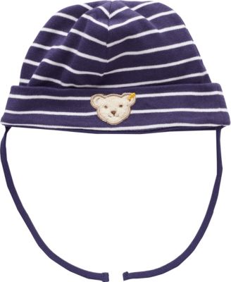 Erstlingsm�tze blau Gr. 41 Jungen Baby