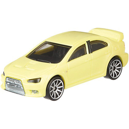 Машинка Hot Wheels "Color Shifters" меняющая цвет Mitsubishi Lancer Evolution от Mattel