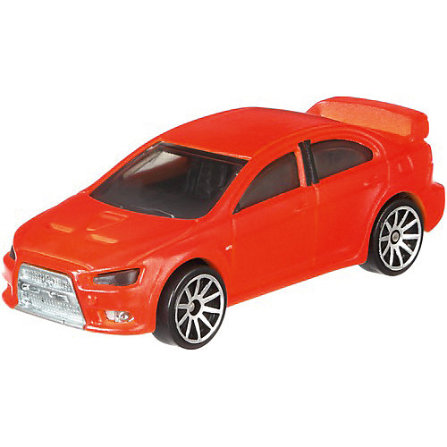 Машинка Hot Wheels "Color Shifters" меняющая цвет Mitsubishi Lancer Evolution от Mattel