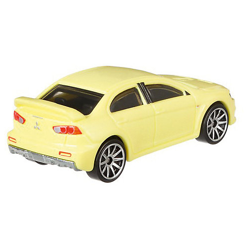 Машинка Hot Wheels "Color Shifters" меняющая цвет Mitsubishi Lancer Evolution от Mattel