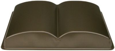 Motiv-Backform ��Buch��, ca. 35 x 24 x 5,5 cm grau