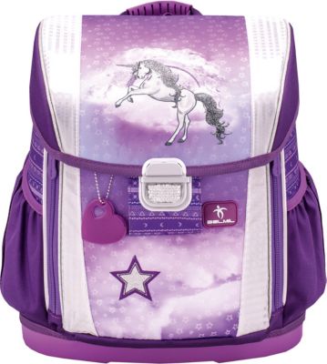 Schulranzenset Customize me Unicorn, 4-tlg. lila