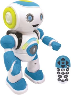 Lexibook ROB15DE Powerman Lernroboter Spielzeug für Kinder Tanzen Spielen Musik