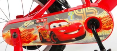 Kinderfahrrad Jungen 14 Zoll Rot, Disney Cars myToys