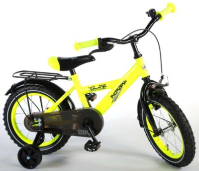 Thombike Kinderfahrrad 14 Zoll Neon Gelb gelb