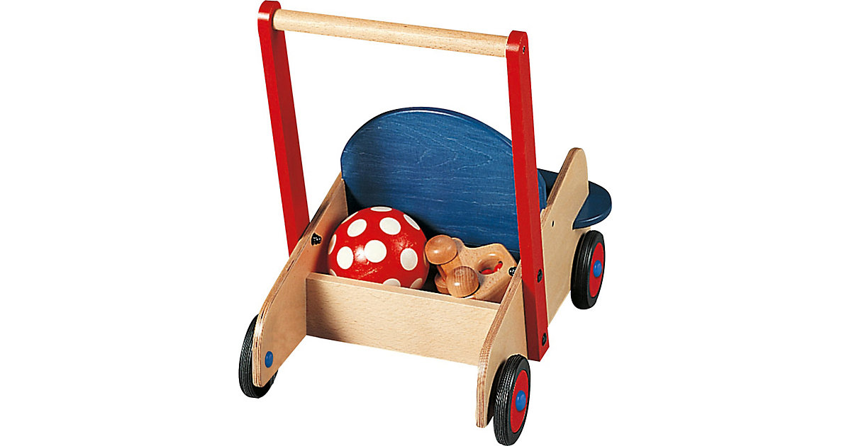 Babyspielzeug: HABA HABA 1646 Lauflernwagen mehrfarbig