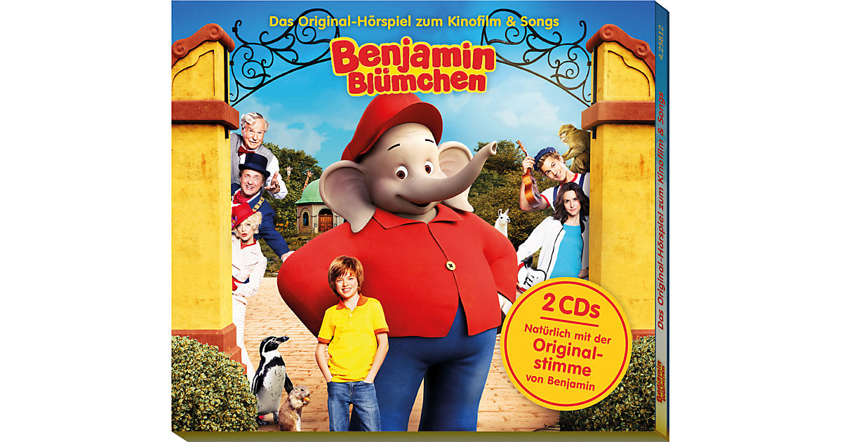 CD Benjamin Blümchen - Hörspiel zum Kinofilm & Songs (2 CDs) Hörbuch