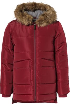 Parka dunkelrot Gr. 158/164 M�dchen Kinder