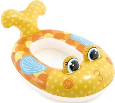 Надувная лодка Intex Pool Cruisers, золотая рыбка