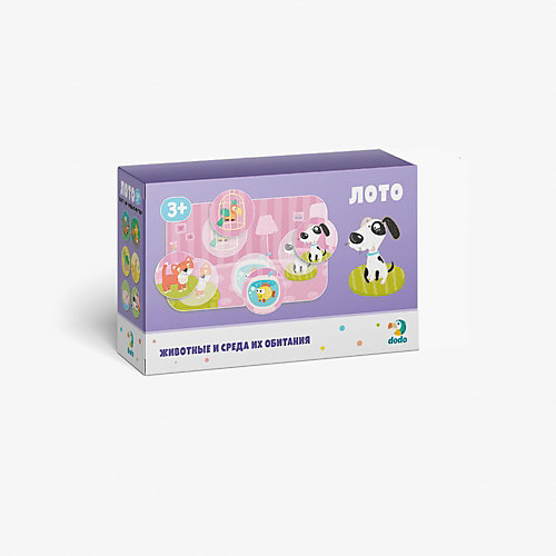Лото Dodo "Животные и среда их обитания" от Dodo