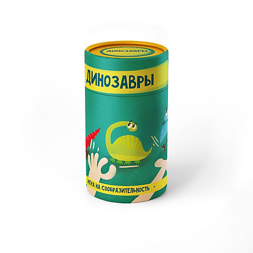 Настольная игра Dodo "Динозавры", в тубусе от Dodo