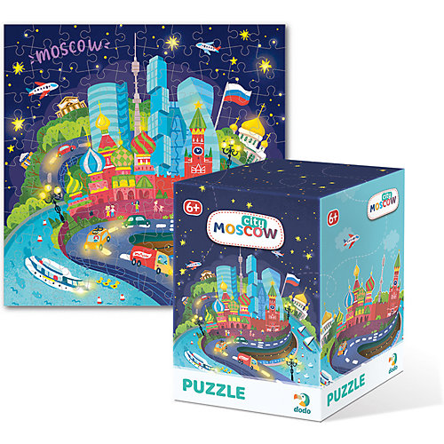 Пазл Dodo "Москва", 120 деталей от Dodo