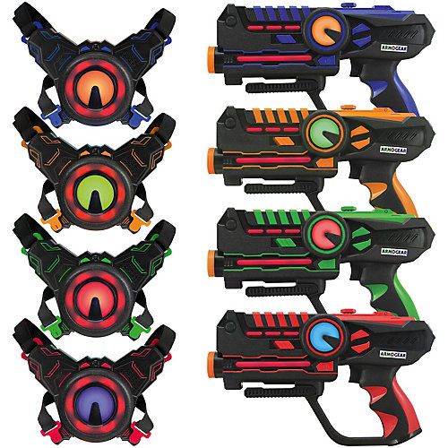 Набор бластеров ArmoGear Лазертаг, 4 шт от ArmoGear