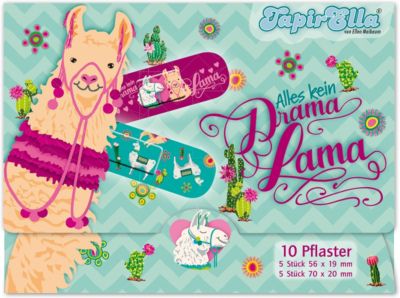 Pflasterset Flamingo & Lama, 20 Stück in Briefchen 2