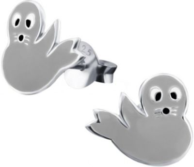 Kinder Ohrstecker Seehund silber
