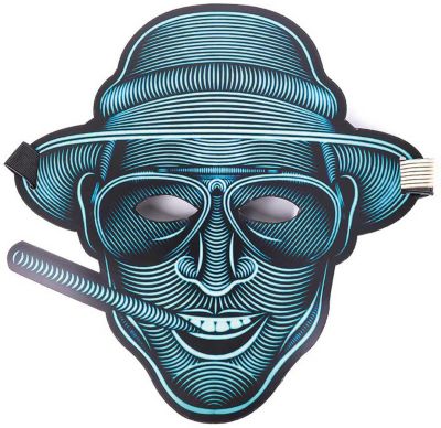 Cветовая маска GeekMask "Vegas", со звуком