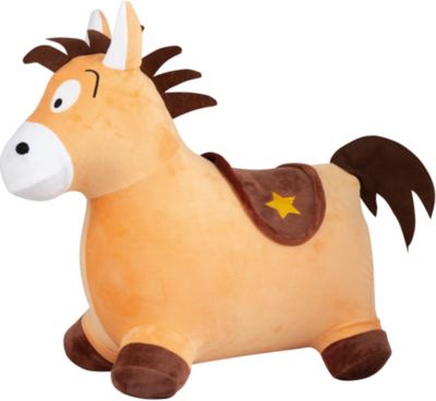 Fluffy Hop Hop Pony mit Plüschüberzug, JOHN | myToys John Hüpftier Einhorn mit Plüschüberzug online kaufen | baby
