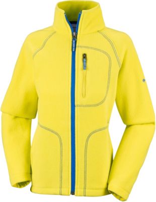 Fleecejacke FAST TREK gelb Gr. 116 Jungen Kinder