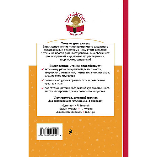 Повесть "Внеклассное чтение" Чучело, В. Железников от Эксмо