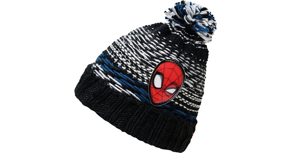 Spider-Man Mütze blau Gr. 52 Jungen Kleinkinder