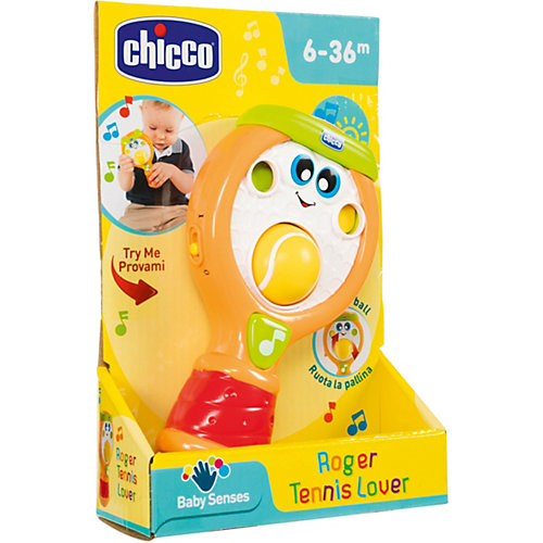 Игрушка Chicco "Ракетка Теннисная" (свет, звук) от CHICCO