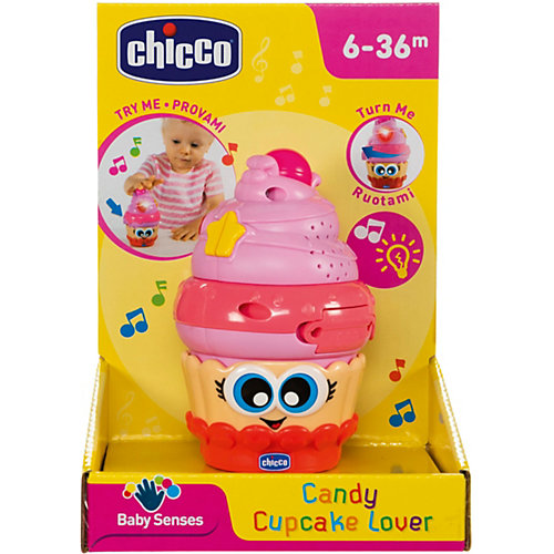 Игрушка Chicco "Пирожное" (свет, звук) от CHICCO
