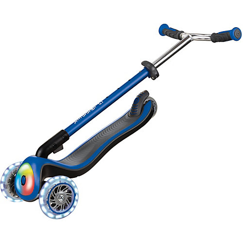 Трехколесный самокат Globber Elite Prime, синий от Globber