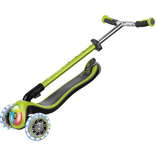 Трехколесный самокат Globber Elite Prime, зеленый от Globber