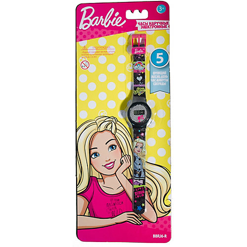 Электронные наручные часы Kids Time Barbie - черный от Детское время