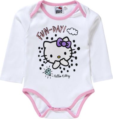 Weiß Strampler Hello Kitty Baby Body