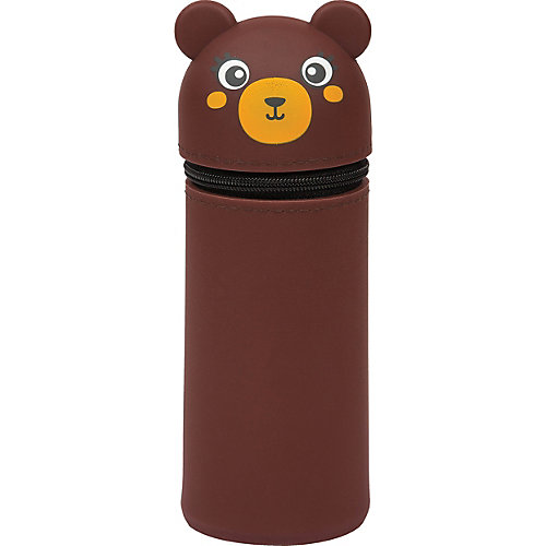 Пенал мягкий Berlingo Bear, коричневый от Berlingo