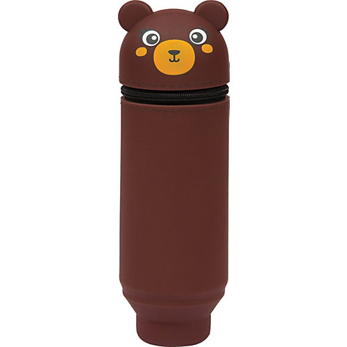 Пенал мягкий Berlingo Bear, коричневый от Berlingo