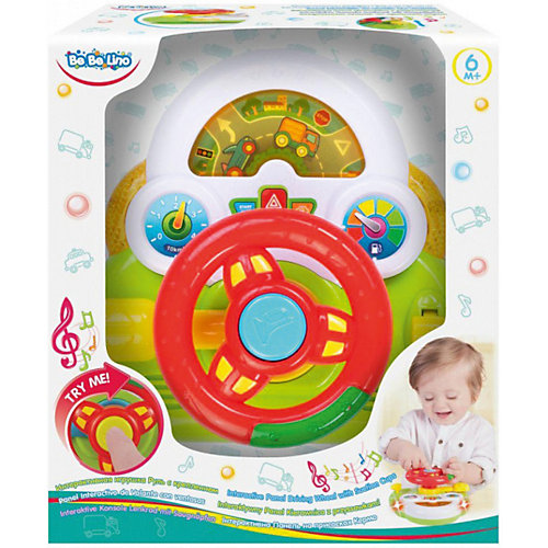 Интерактивная игрушка ToysLab Bebelino "Руль", с креплением от Toys Lab