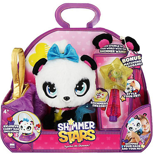 Мягкая игрушка Shimmer Stars Панда с сумочкой, 20 см от Shimmer Stars