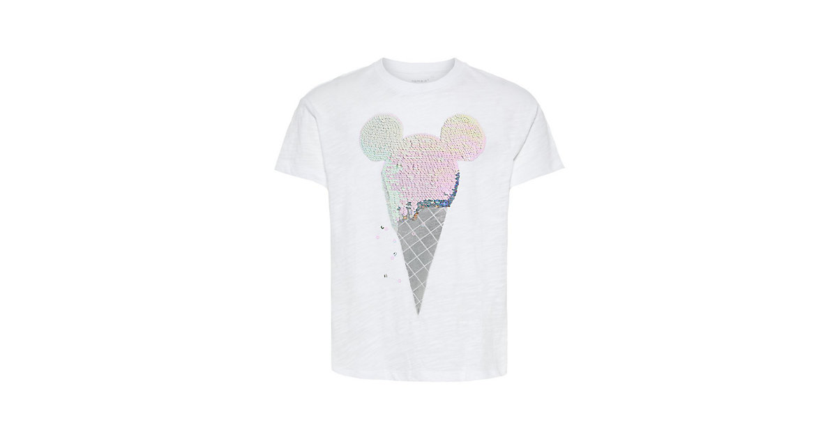 Name it T-Shirt Oversize Minnie Mouse T-Shirts weiß Gr. 134/140 Mädchen Kinder