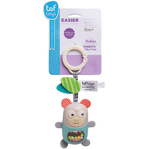 Развивающая игрушка-подвеска Taf Toys "Обезьянка" с прорезывателем от TAF TOYS