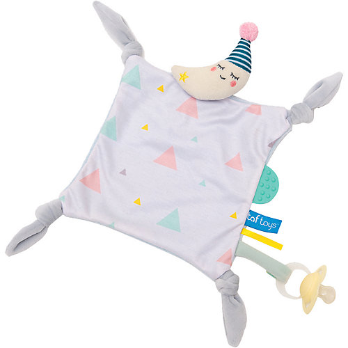 Развивающая игрушка Taf Toys "Платочек-прорезыватель" Луна от TAF TOYS