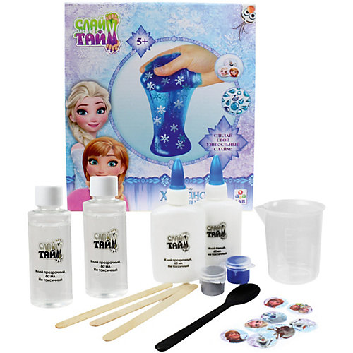 Набор для опытов Слайм тайм "Холодное сердце" от 1Toy