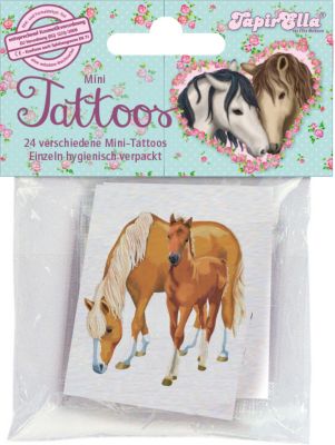 Mini-Tattoos Pferde, 24 Stück 2