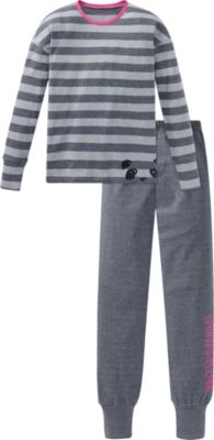 Schiesser Baby M/ädchen Zweiteiliger Schlafanzug Anzug 2-teilig