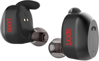 Наушники Elari NanoPods Sport, черные